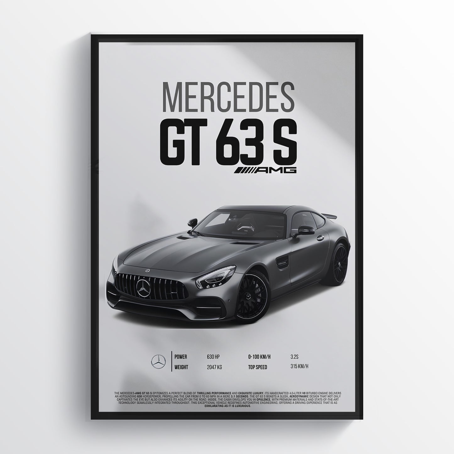 MERCEDES GT63S